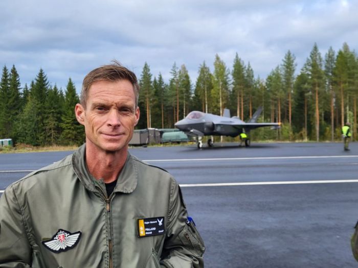 sjef Luftforsvaret, generalmajor Rolf Folland - Foto Eivind Byre _ Forsvaret