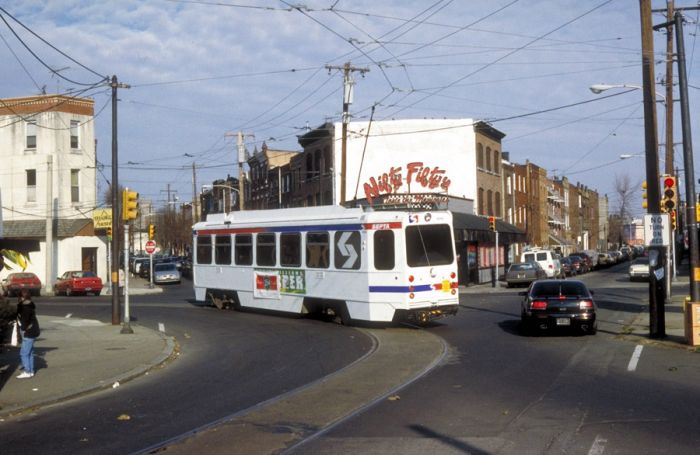 9095 at 10th St from Passyunk onto Reed Dec-1997 Mike Szilagyi photo