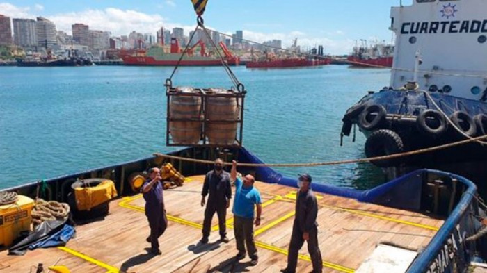 В Аргентине украли 600 литров эксклюзивного пива, дозревавшего на затонувшем судне на глубине 20 метров 1