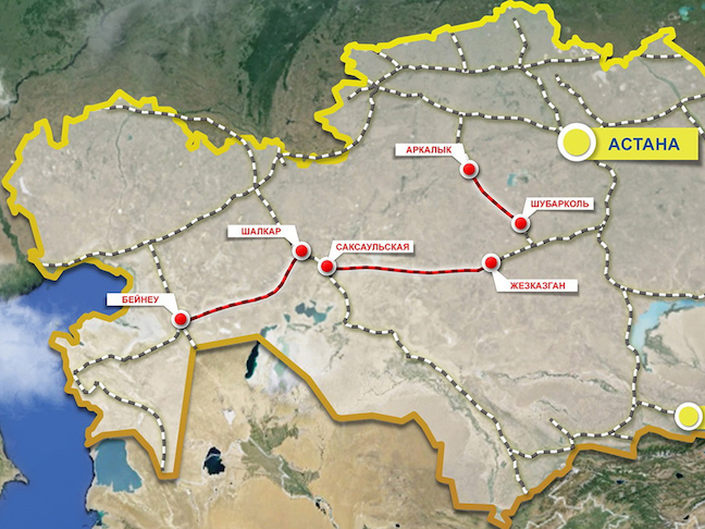 Железную дорогу Иран-Туркменистан-Казахстан откроют 3 декабря — Центр  транспортних стратегій